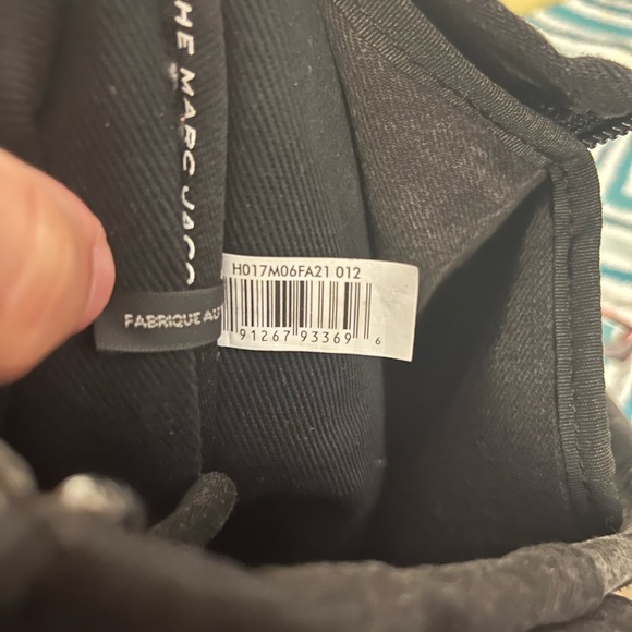 Marc Jacobs tote bag in black denim - Picture 11 of 12